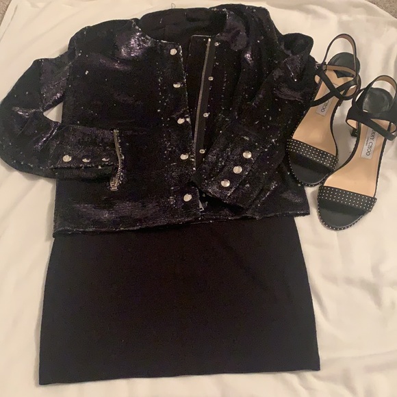 SOLD***IRO sequin blazer - Picture 8 of 13